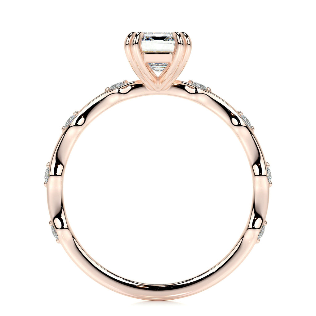 Wilma Lab Grown Diamond Ring -14K Rose Gold (RTS)