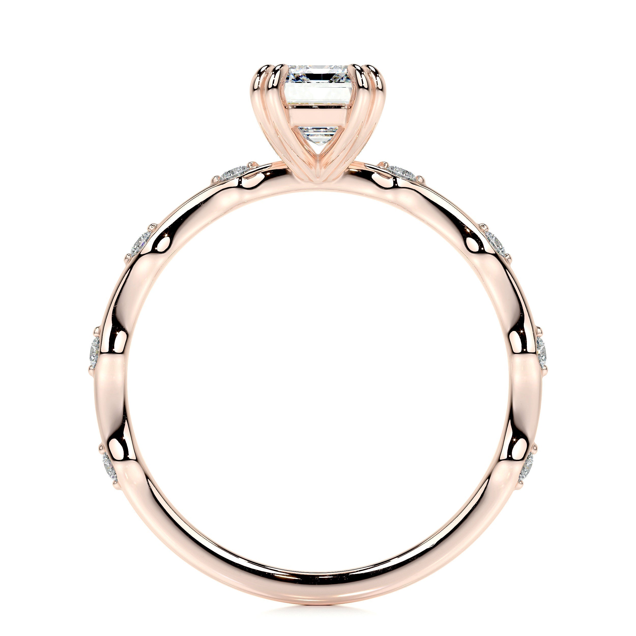 Wilma Lab Grown Diamond Ring -14K Rose Gold (RTS)