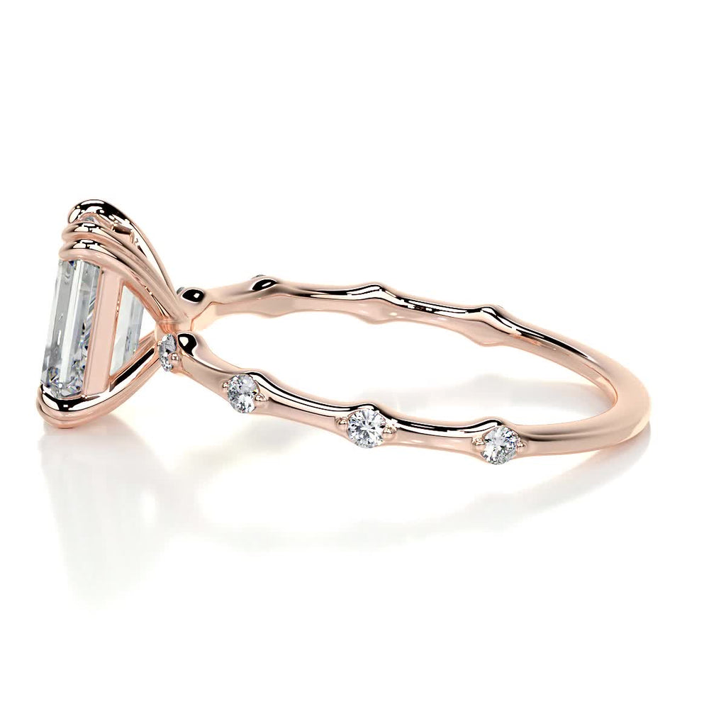 Wilma Lab Grown Diamond Ring -14K Rose Gold (RTS)