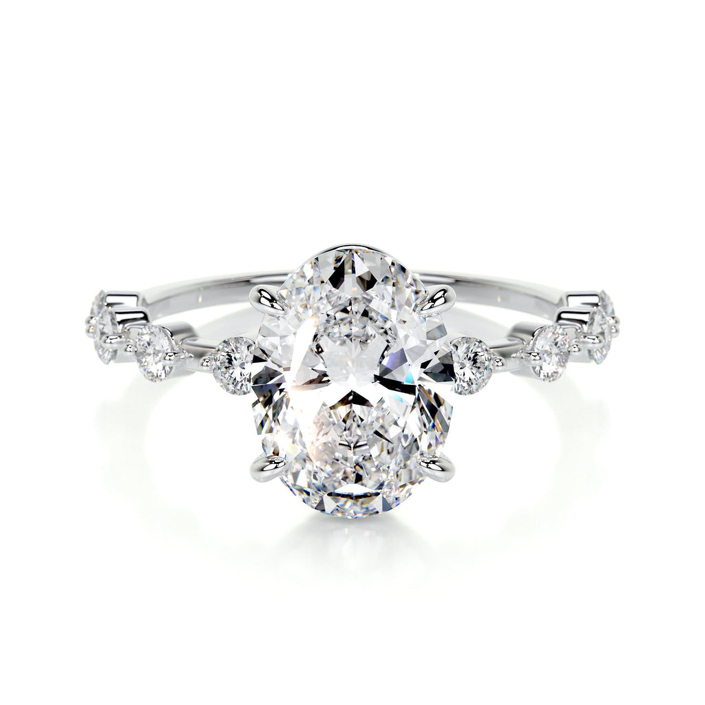 Bell Lab Grown Diamond Ring -Platinum (RTS)