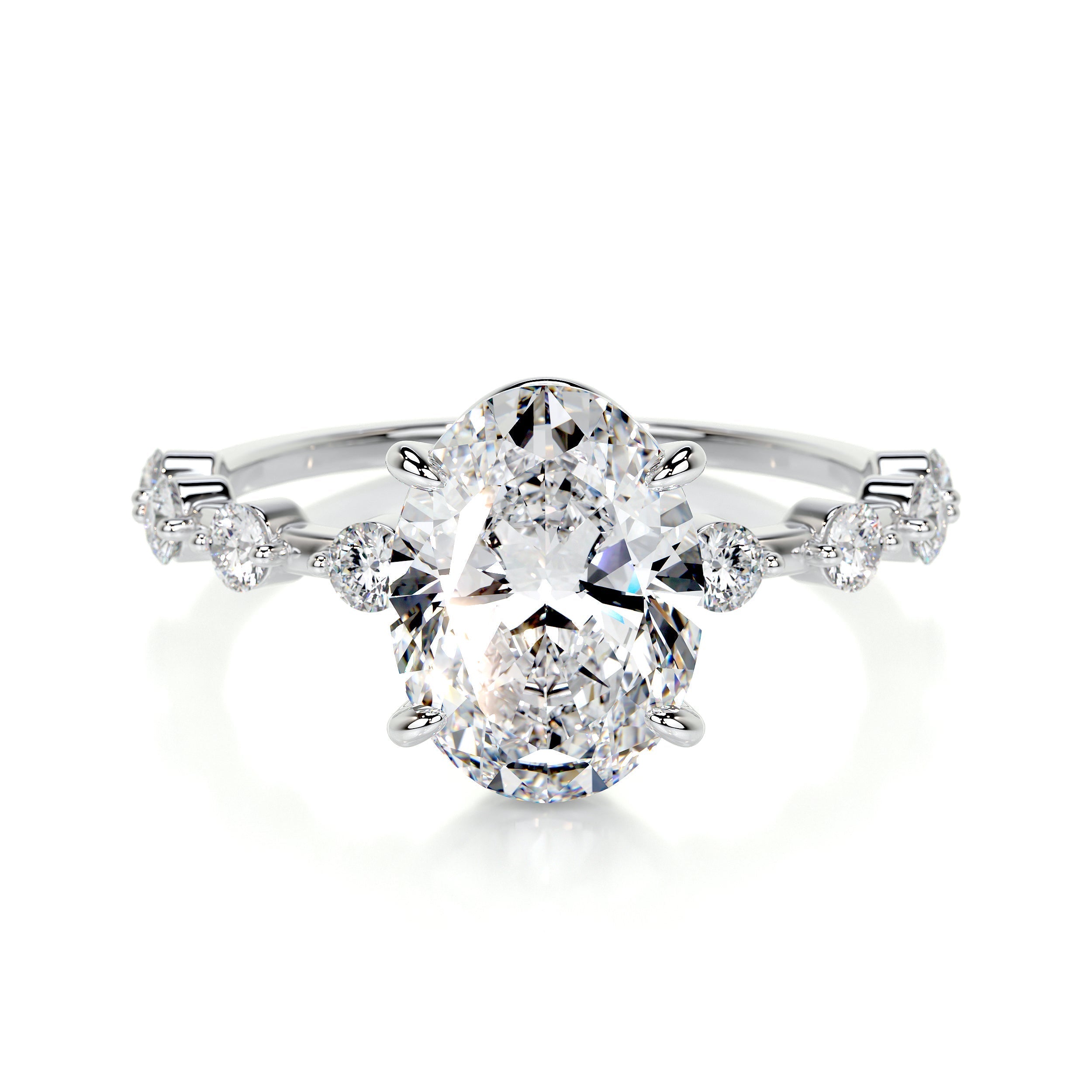 Bell Lab Grown Diamond Ring -Platinum (RTS)