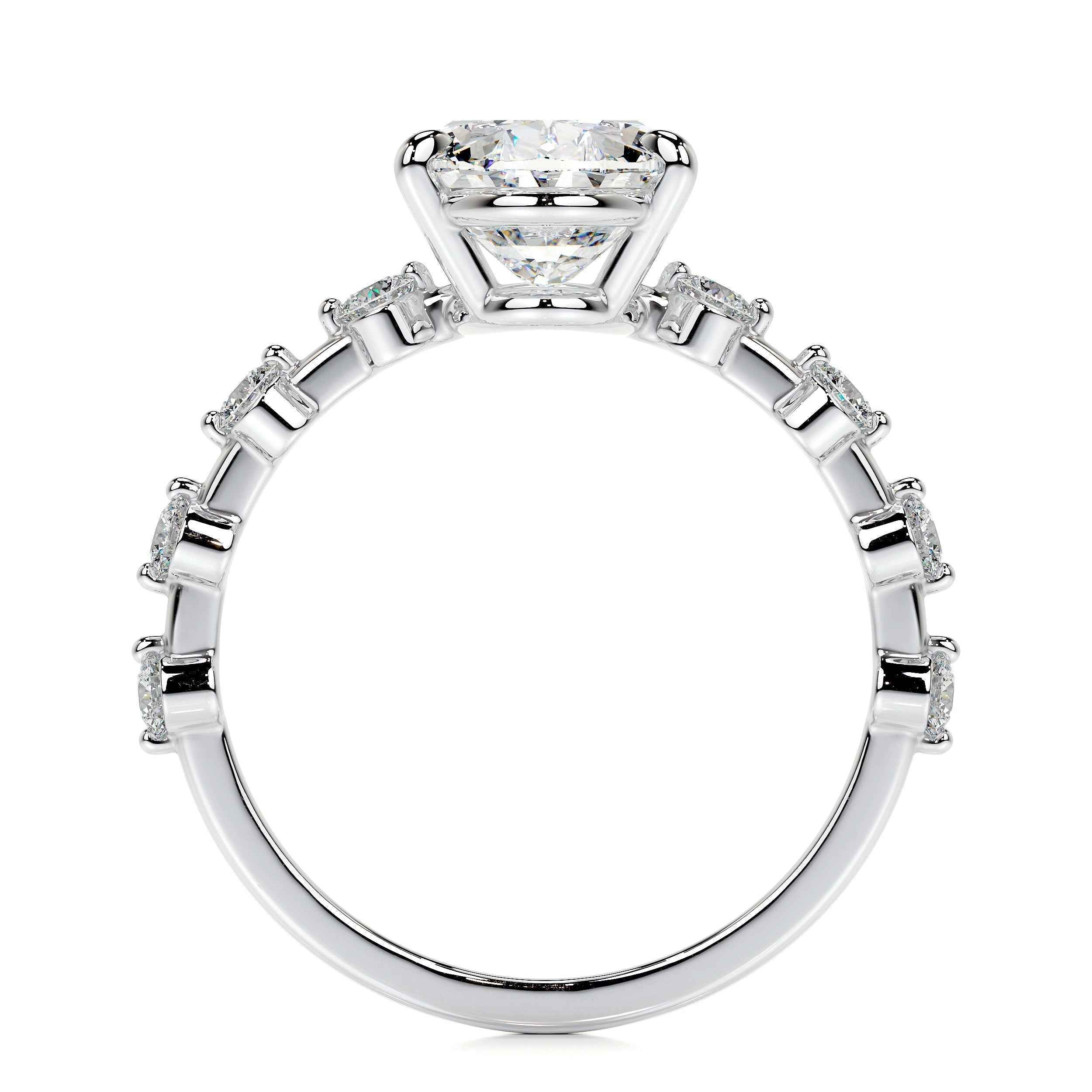 Bell Lab Grown Diamond Ring -Platinum (RTS)