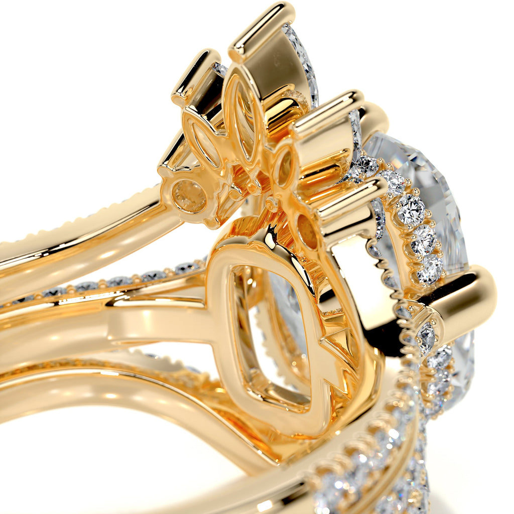 Lauren Diamond Bridal Set -18K Yellow Gold (RTS)