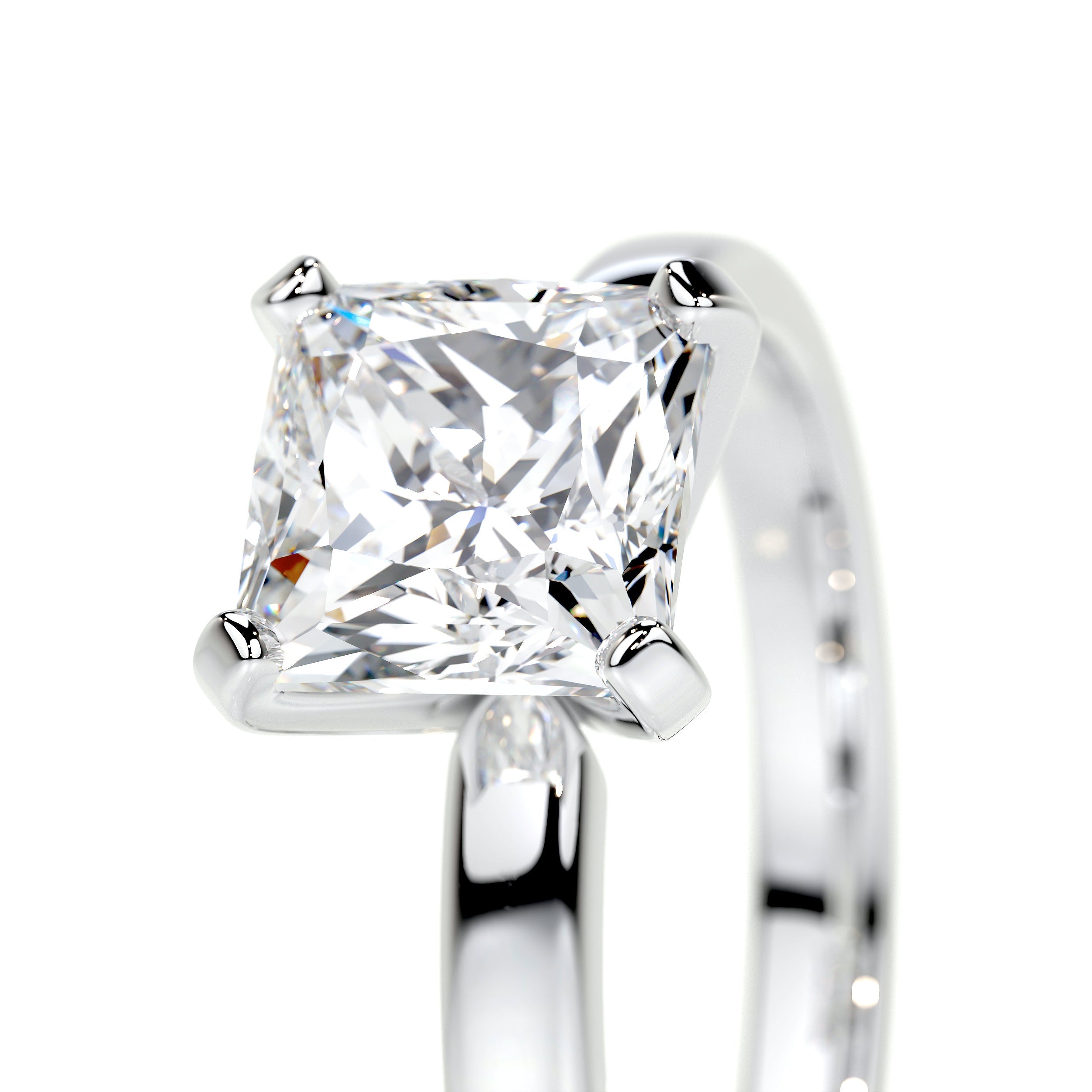 Isabelle Lab Grown Diamond Ring -14K White Gold (RTS)