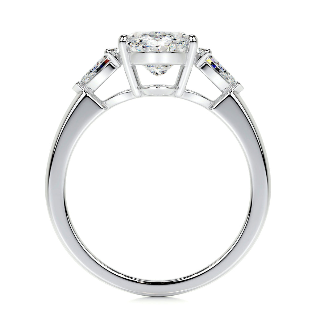 Kamala Lab Grown Diamond Ring -14K White Gold (RTS)