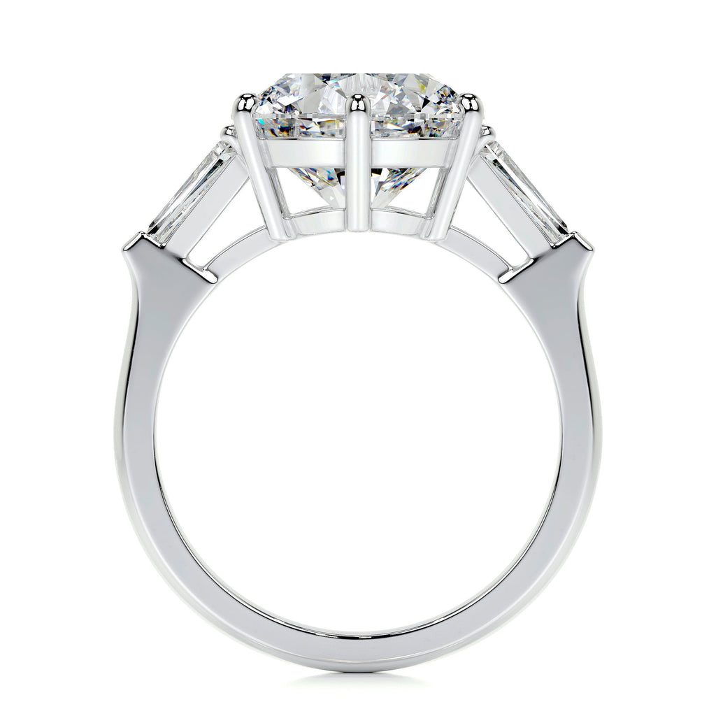 Skylar Moissanite Ring -14K White Gold (RTS)