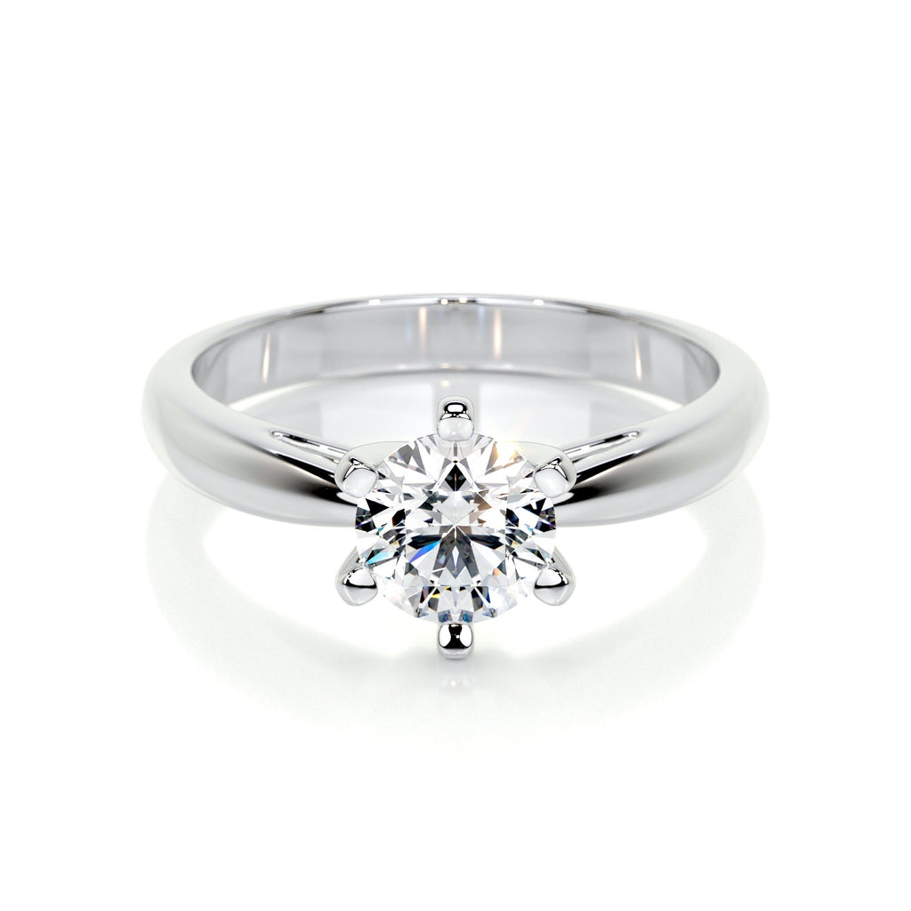 Diana Lab Grown Diamond Ring -14K White Gold (RTS)