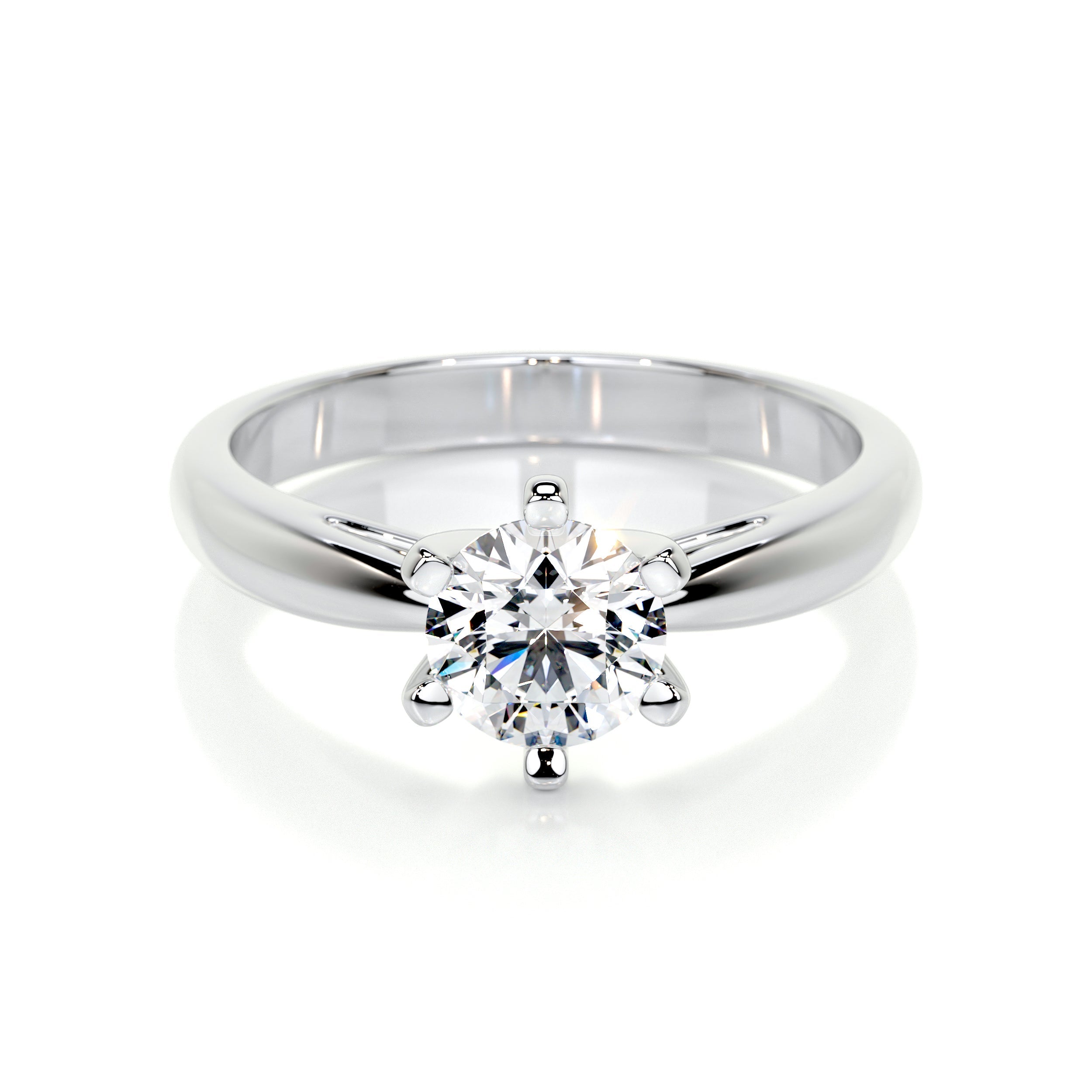 Diana Lab Grown Diamond Ring -14K White Gold (RTS)