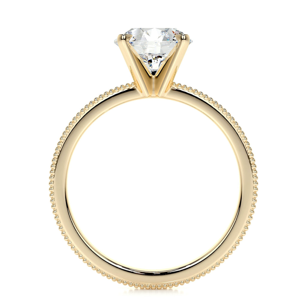 Charlie Lab Grown Diamond Ring -18K Yellow Gold (RTS)