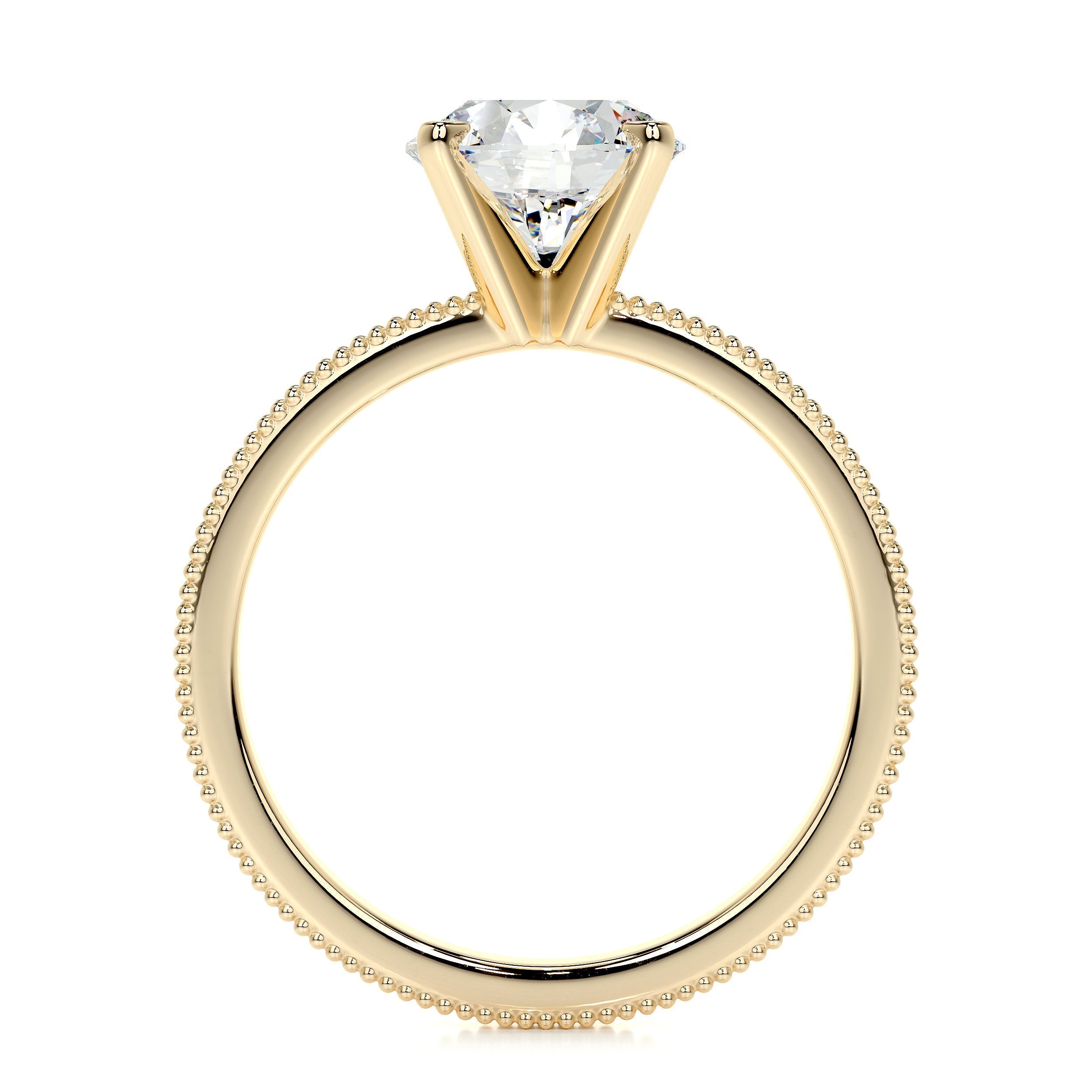 Charlie Lab Grown Diamond Ring -18K Yellow Gold (RTS)