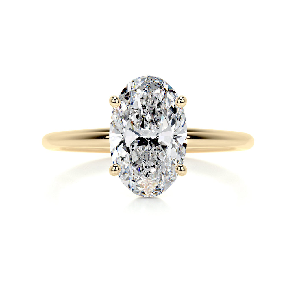 Adaline Diamond Engagement Ring -18K Yellow Gold (RTS)