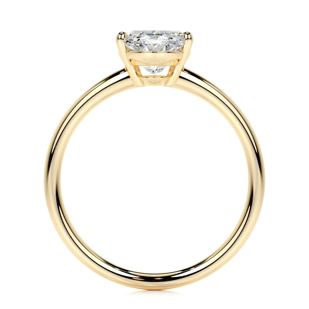 Adaline Lab Grown Diamond Ring -18K Yellow Gold (RTS)