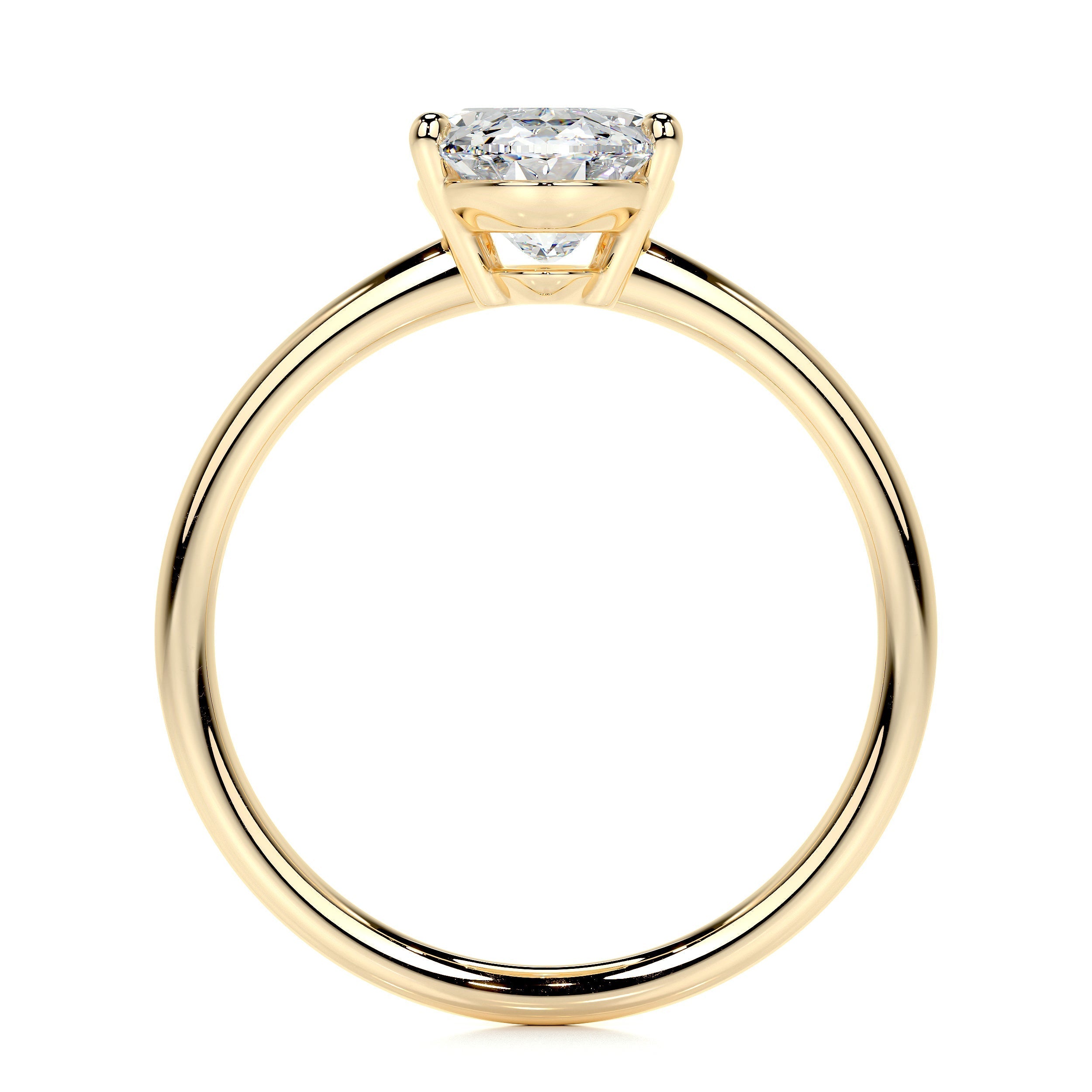 Adaline Lab Grown Diamond Ring -18K Yellow Gold (RTS)