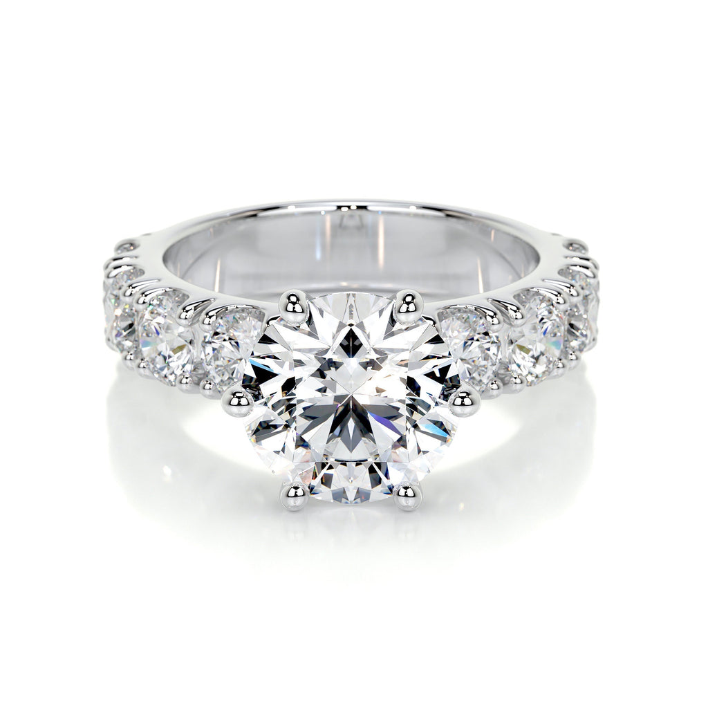 Molly Lab Grown Diamond Ring -14K White Gold (RTS)