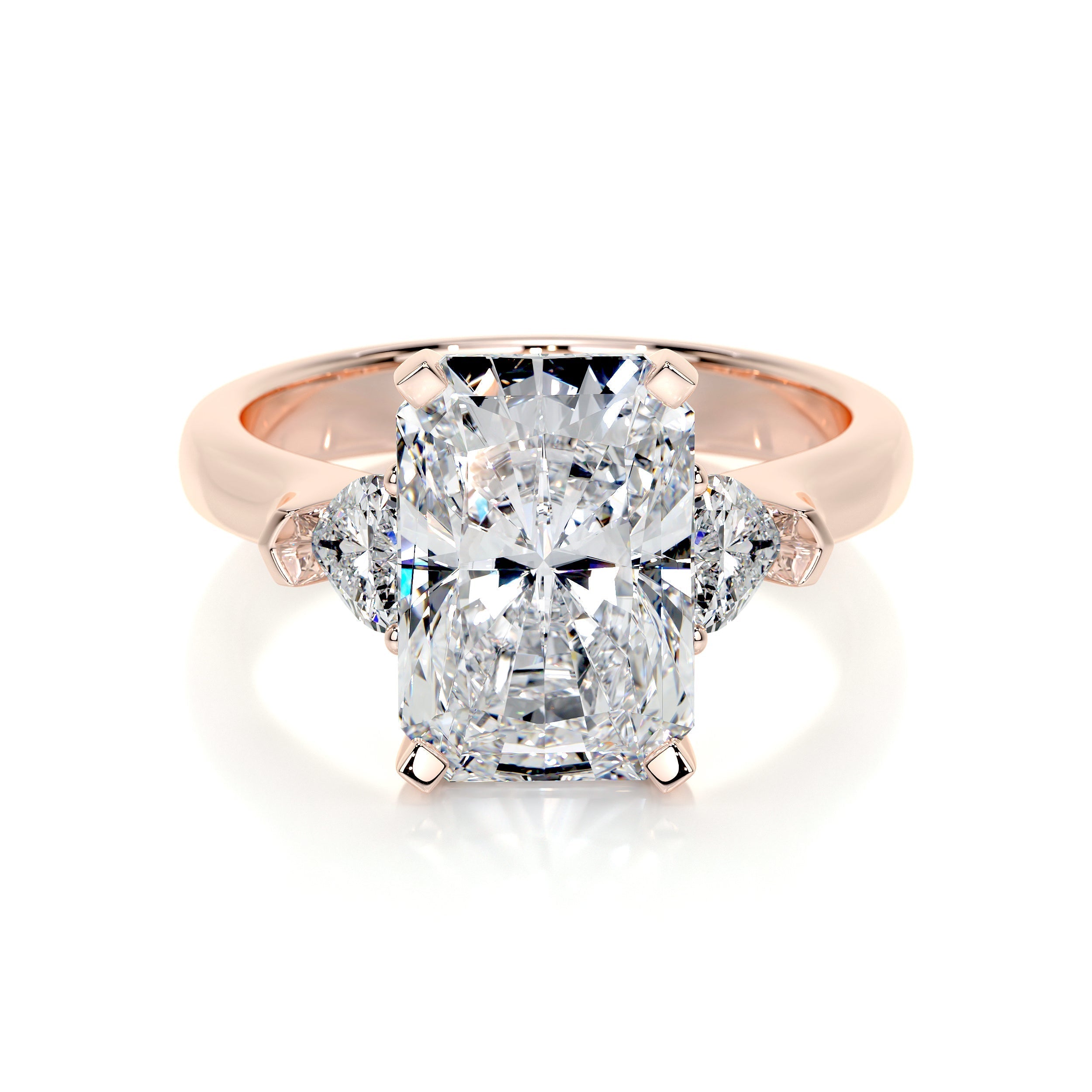 Kamala Lab Grown Diamond Ring -14K Rose Gold (RTS)