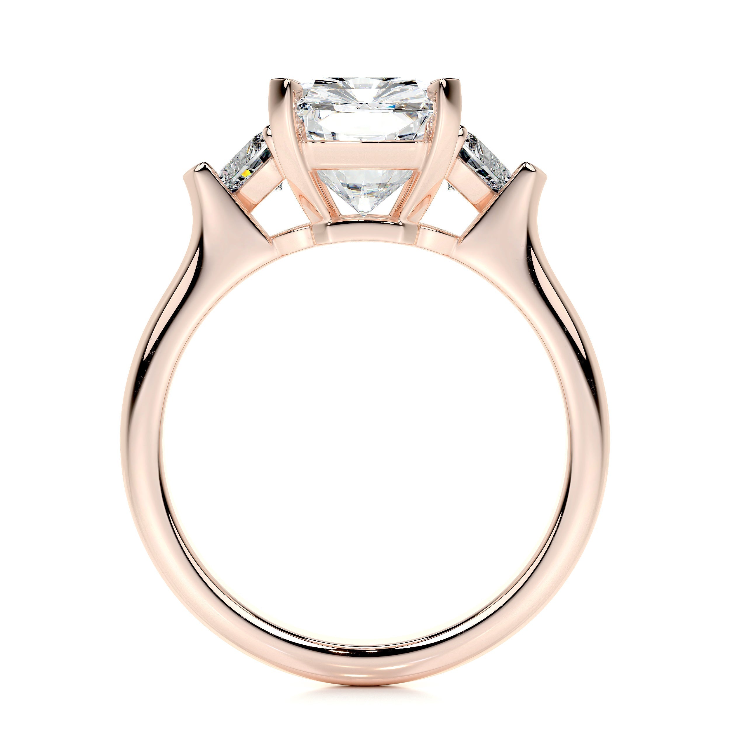 Kamala Lab Grown Diamond Ring -14K Rose Gold (RTS)