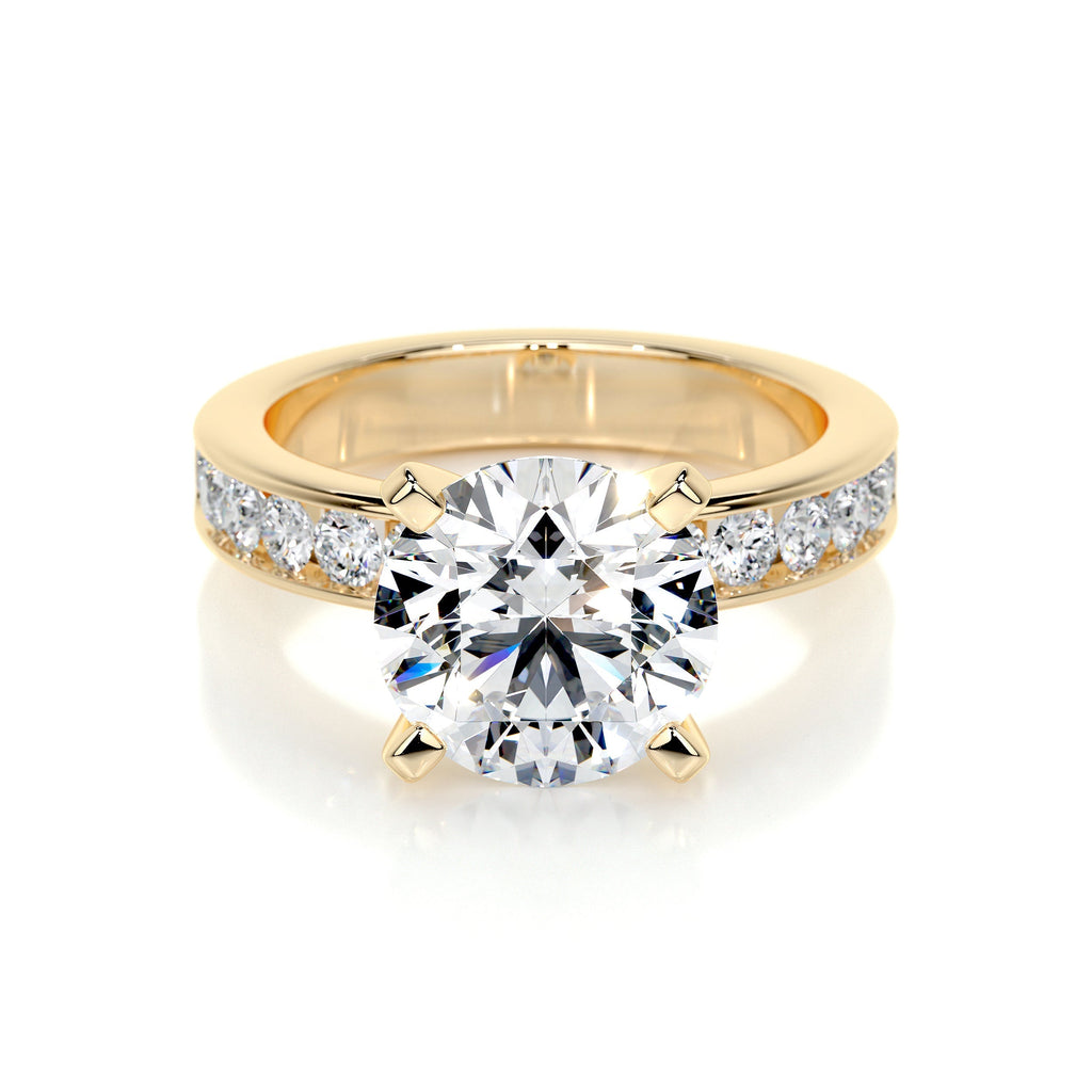 Giselle Lab Grown Diamond Ring -18K Yellow Gold (RTS)