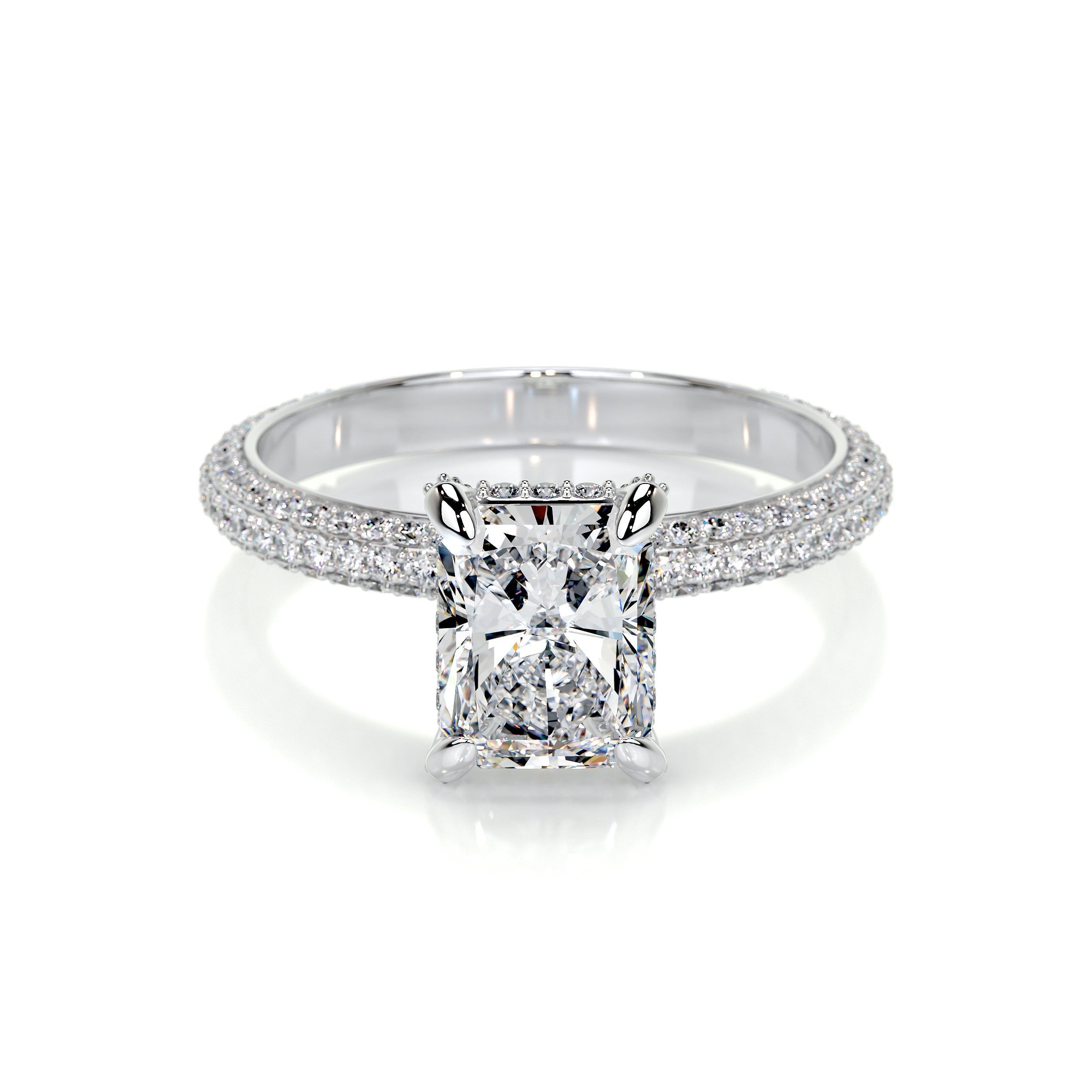 Milly Lab Grown Diamond Ring -Platinum (RTS)