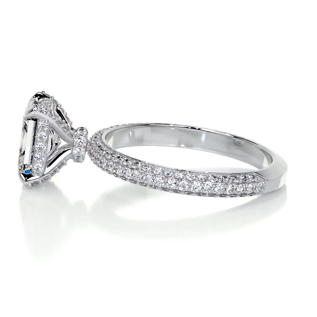 Milly Lab Grown Diamond Ring -Platinum (RTS)