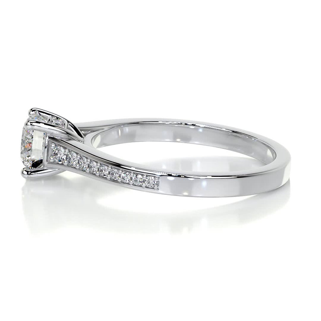 Lily Lab Grown Diamond Ring -14K White Gold (RTS)