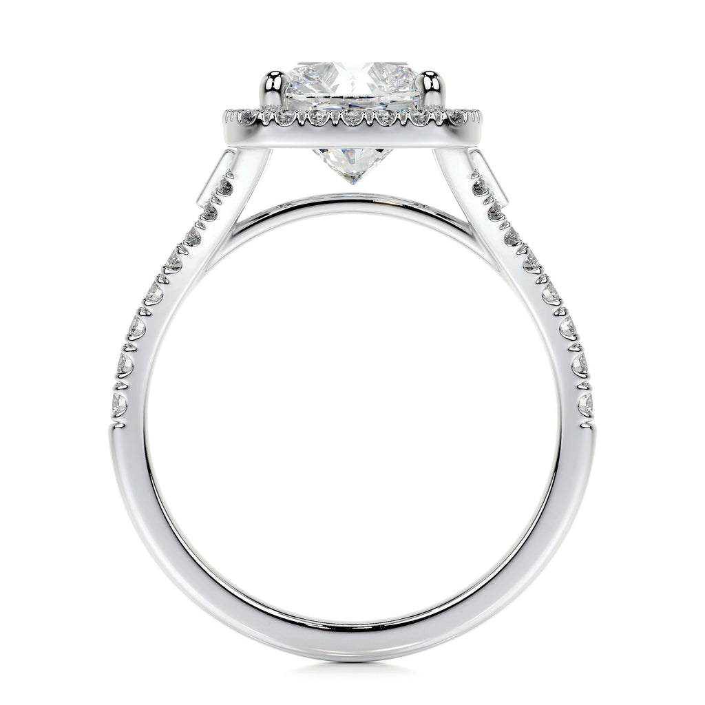 Lissete Lab Grown Diamond Ring -14K White Gold (RTS)