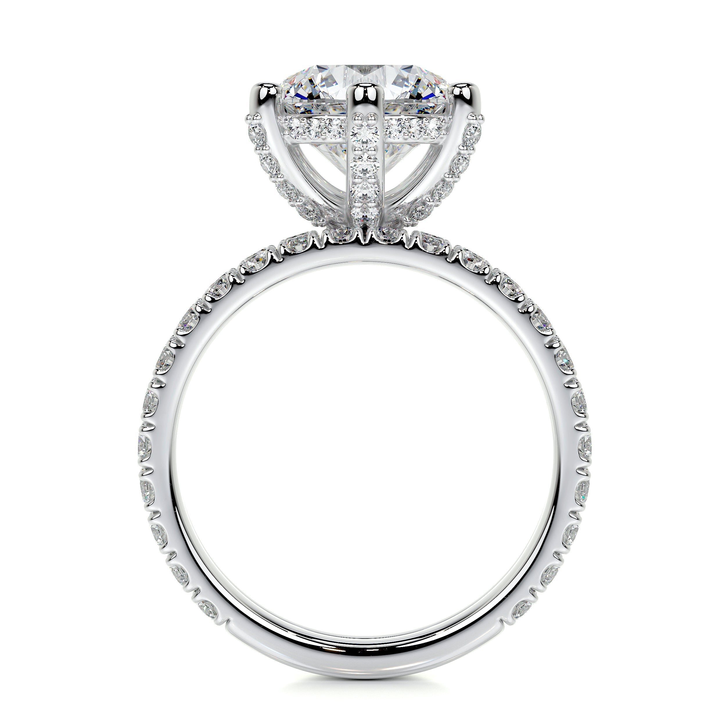 Paris Lab Grown Diamond Bridal Set -14K White Gold (RTS)