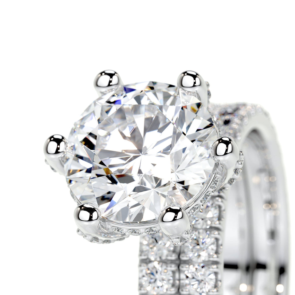 Paris Lab Grown Diamond Bridal Set -14K White Gold (RTS)