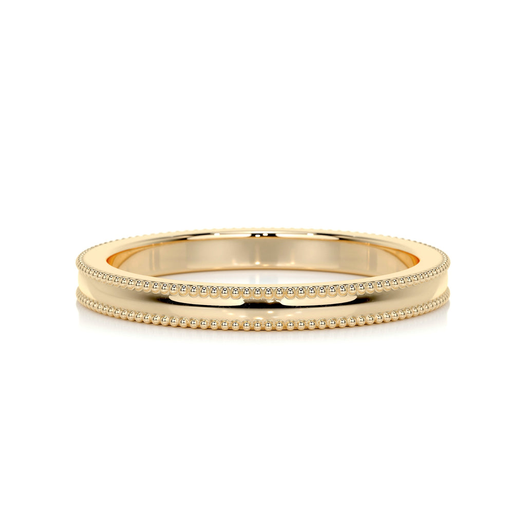 Sacha Wedding Band -18K Yellow Gold (RTS)