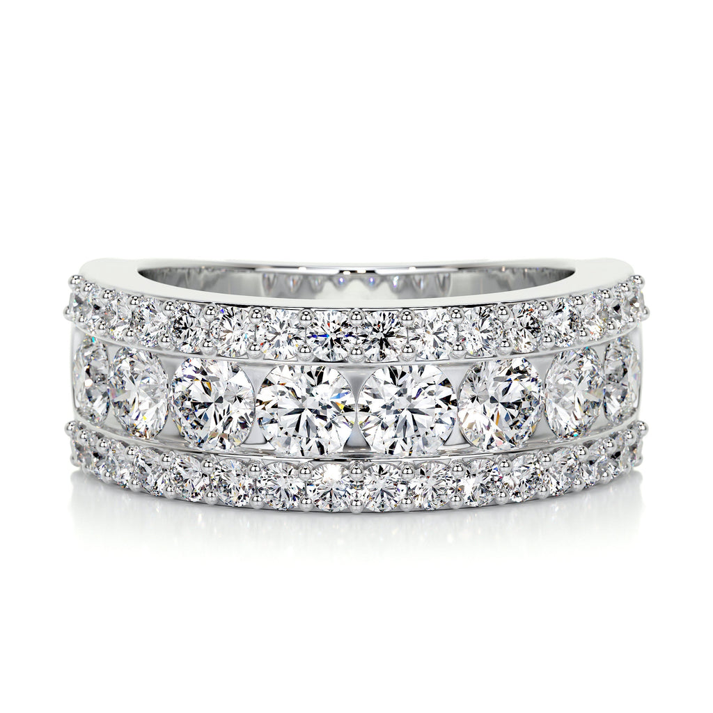 Nia Diamond Wedding Ring   (2 Carat) -Platinum (RTS)
