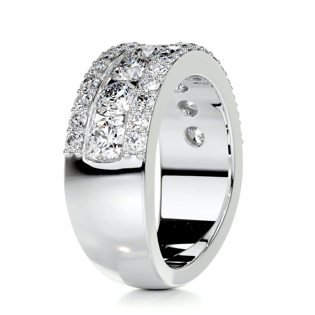 Nia Diamond Wedding Ring   (2 Carat) -Platinum (RTS)