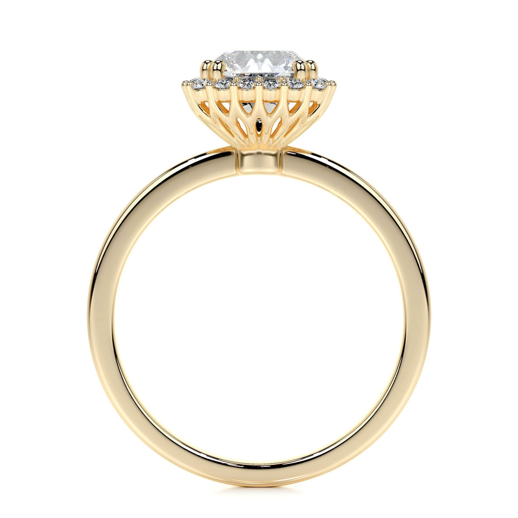 Emery Lab Grown Diamond Ring - 18K Yellow Gold (RTS)