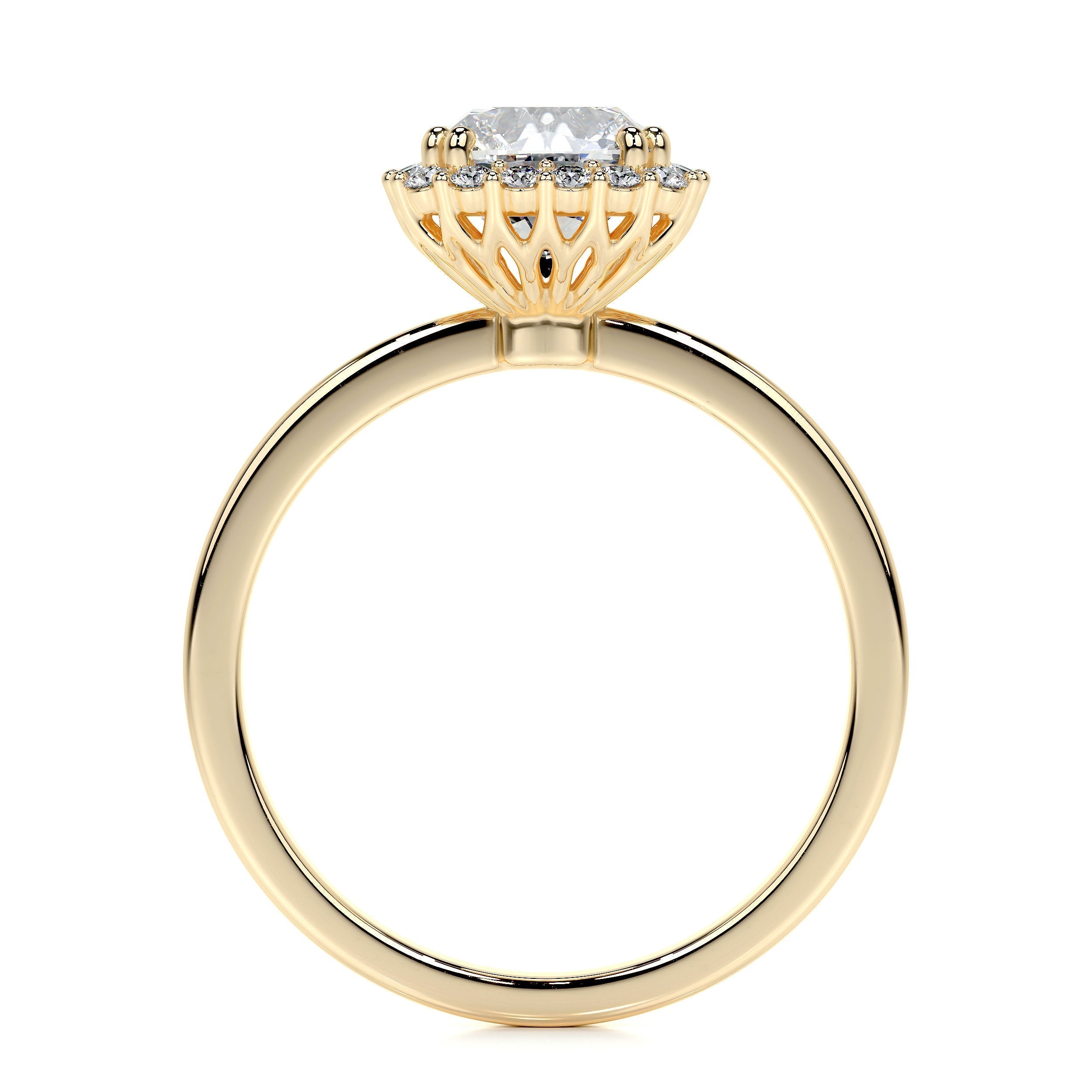 Emery Lab Grown Diamond Ring - 18K Yellow Gold (RTS)