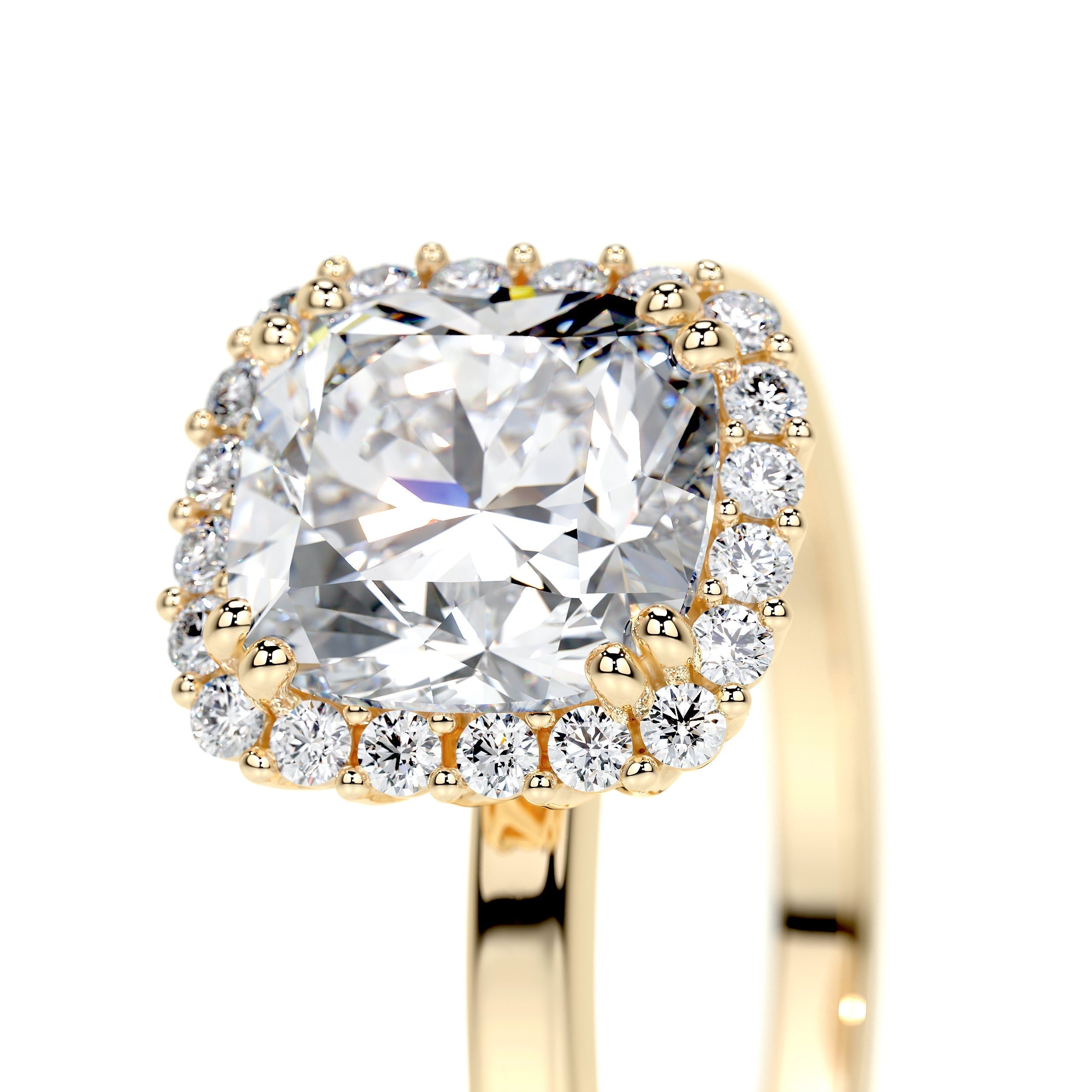 Emery Lab Grown Diamond Ring - 18K Yellow Gold (RTS)