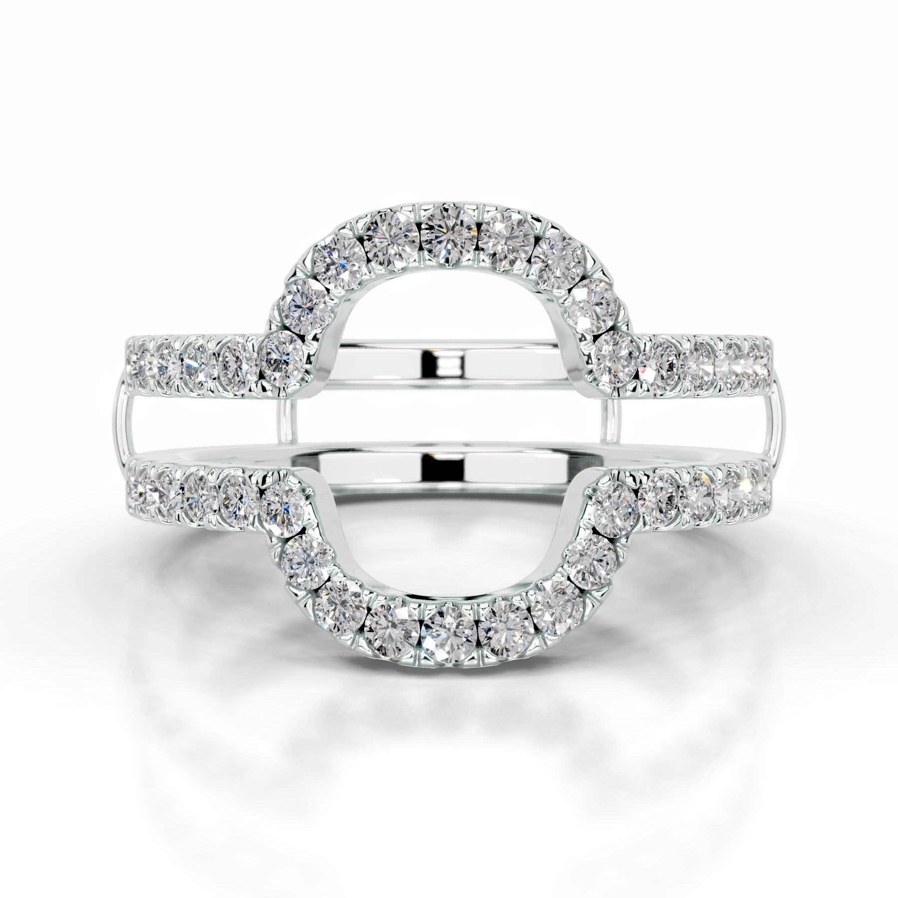 Yana Lab Grown Diamond Wedding Ring   (0.50 Carat) -14K White Gold (RTS)