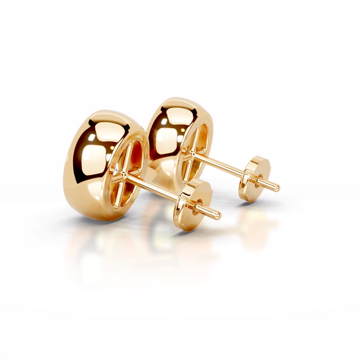 Janice Lab Grown Diamond Earrings   (3 Carat) -18K Yellow Gold (RTS)