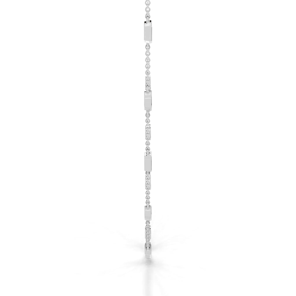 Leonie Lab Grown Diamond Collier - 14K White Gold (RTS)