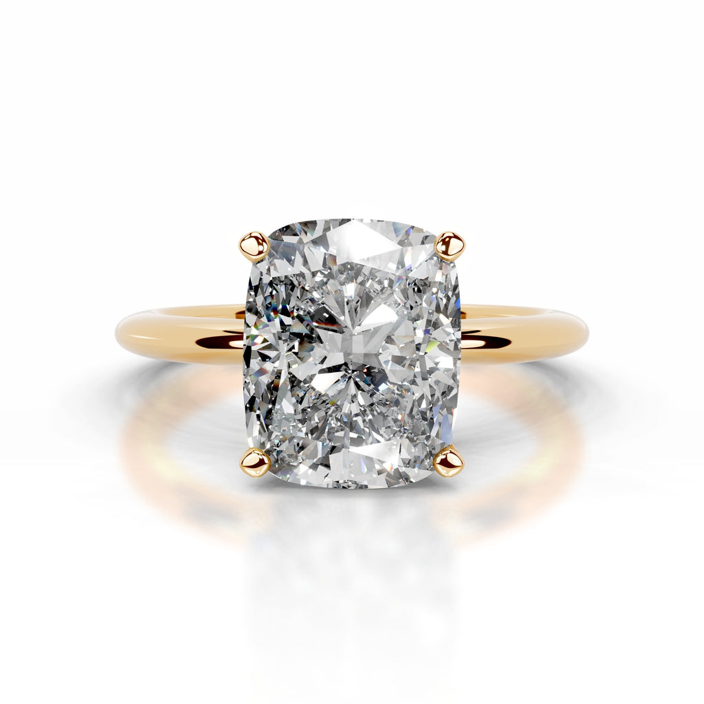 Jael Lab Grown Diamond Ring - 18K Yellow Gold (RTS)