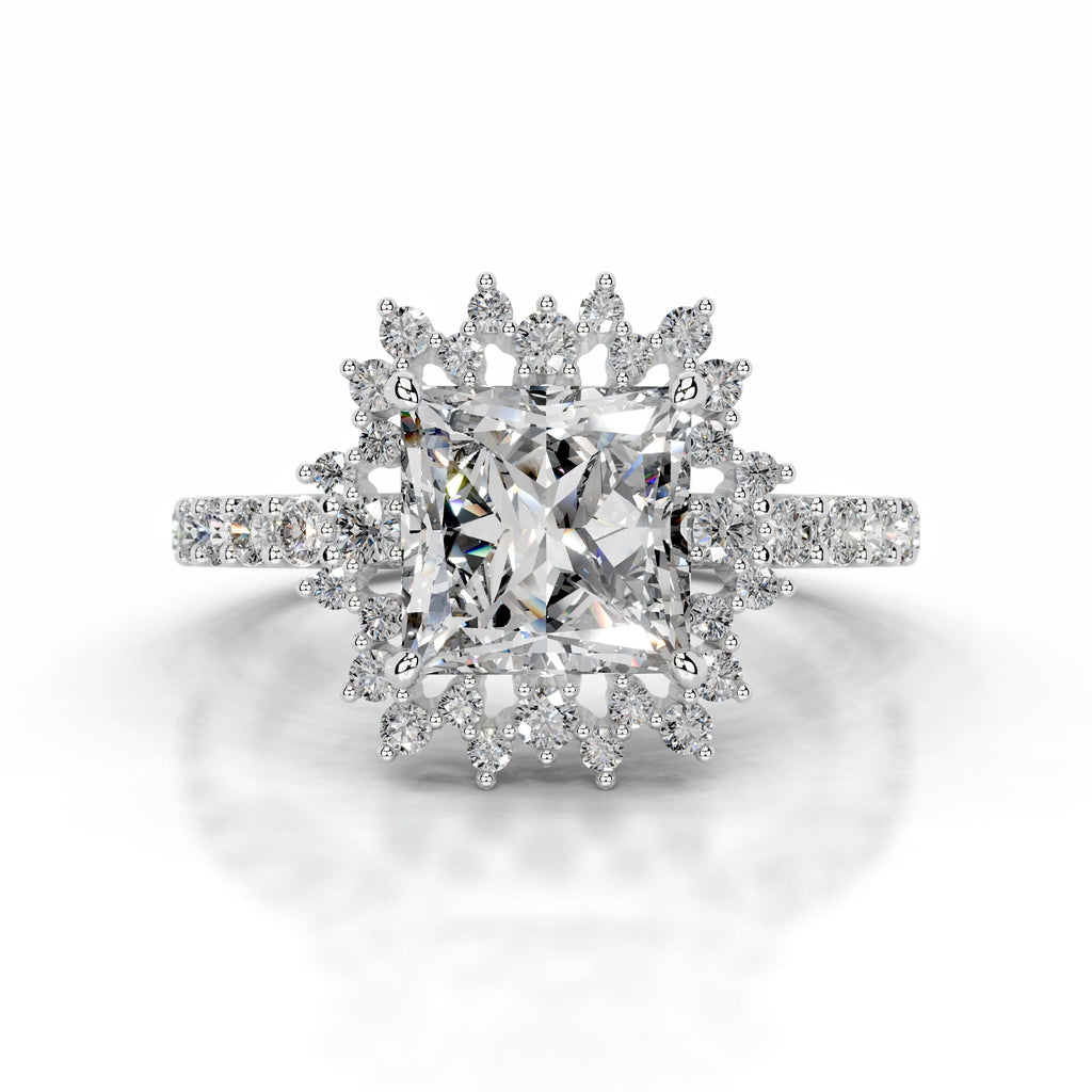 Gyda Lab Grown Diamond Ring - 18K White Gold (RTS)
