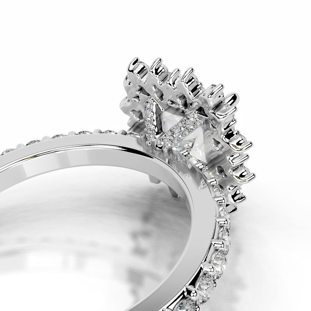 Gyda Lab Grown Diamond Ring - 18K White Gold (RTS)