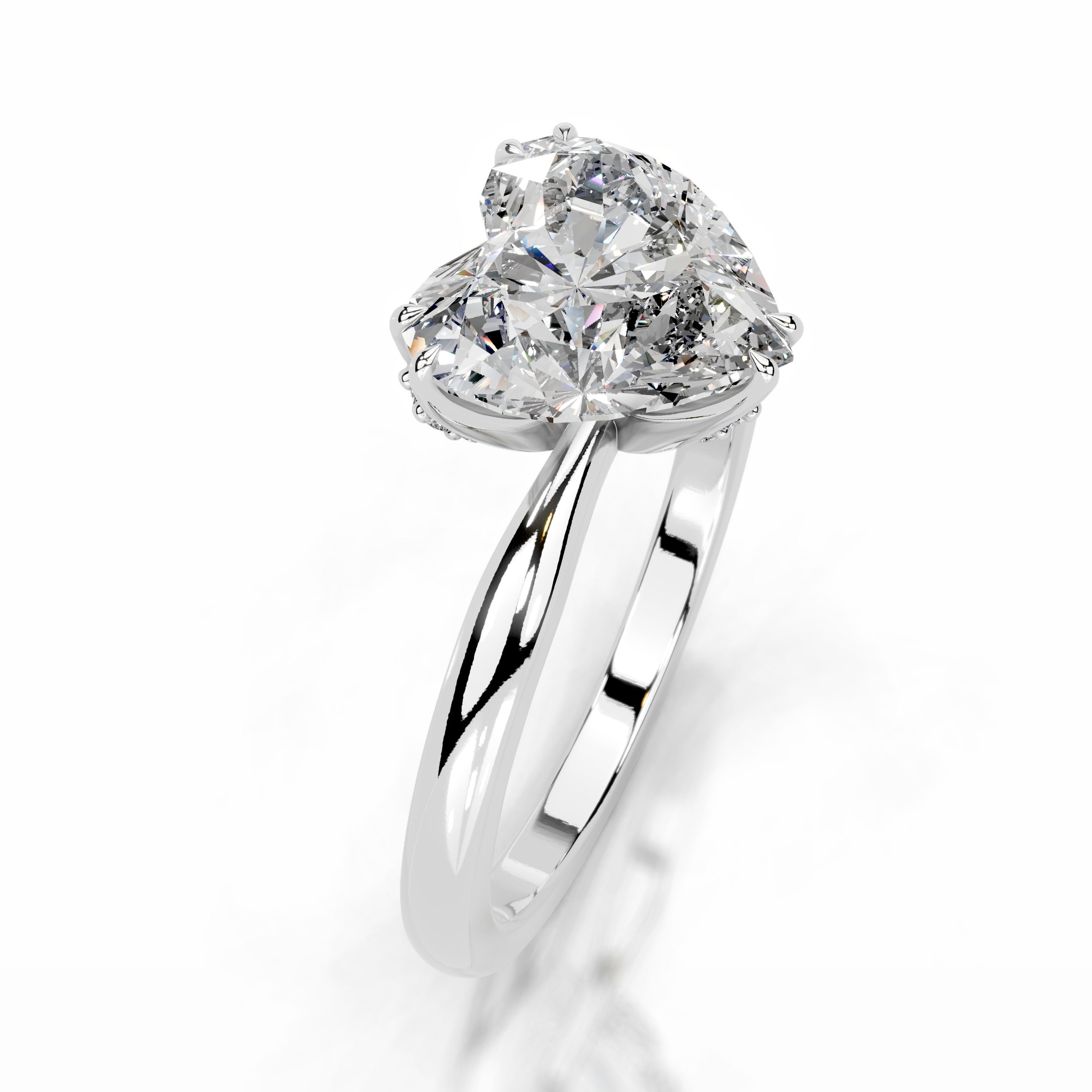 Angoona Lab Grown Diamond Ring  - 14K White Gold (RTS)