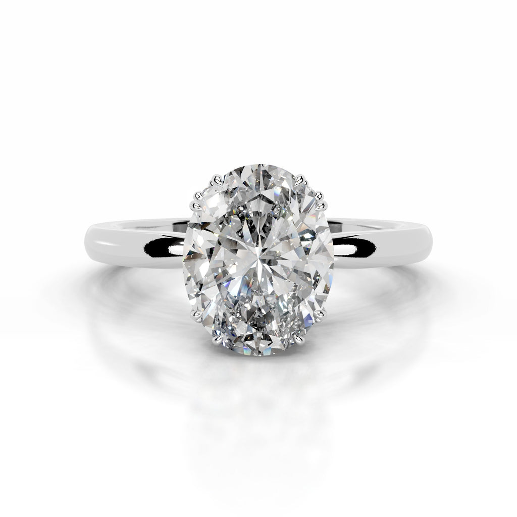 Ballina Lab Grown Diamond Ring - 14K White Gold (RTS)