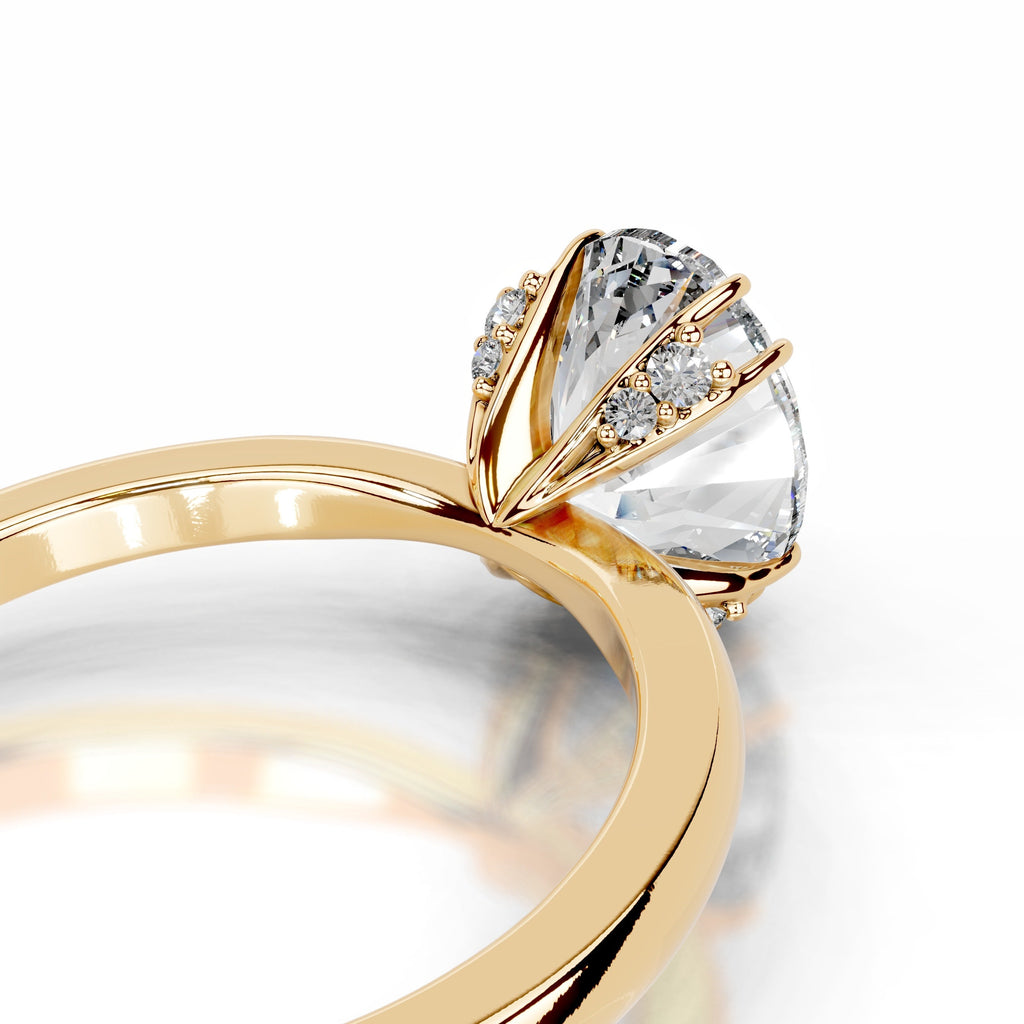 Ballina Lab Grown Diamond Ring - 18K Yellow Gold (RTS)