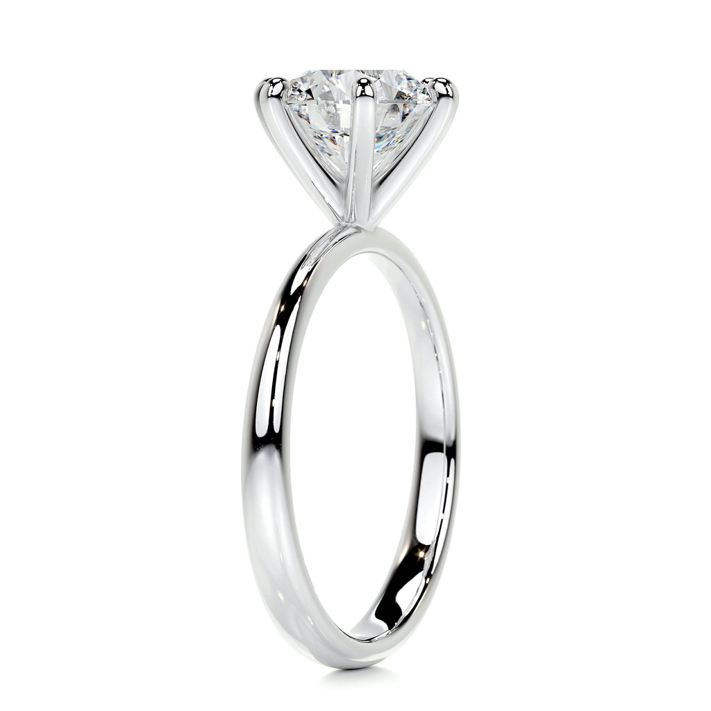 Samantha Diamond Engagement Ring -14K White Gold (RTS)