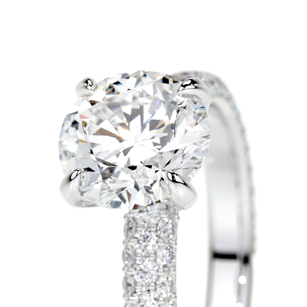 Charlotte Lab Grown Diamond Ring -Platinum (RTS)