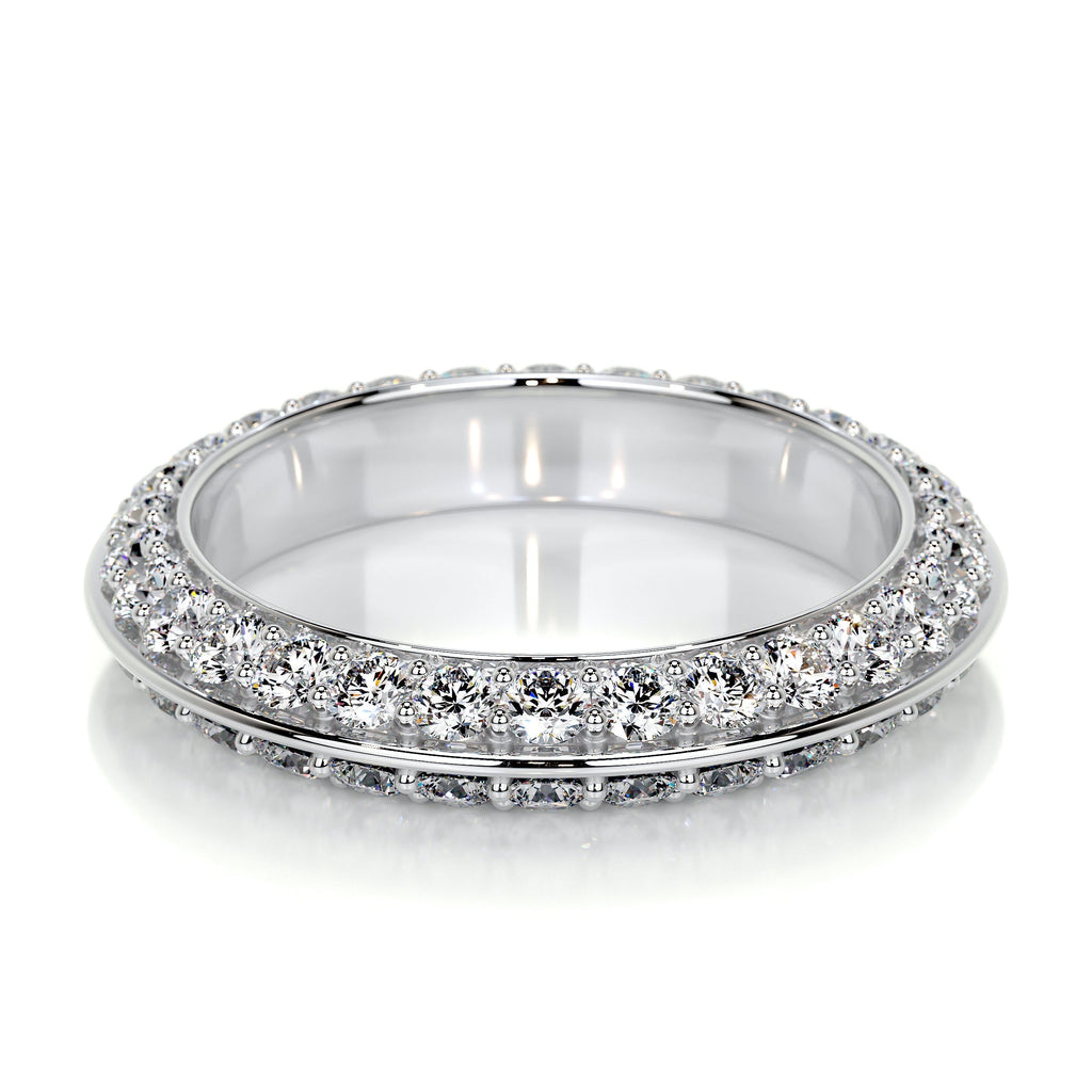 Eliana Lab Grown Diamonds Wedding Ring (0.50 Carat) -14K White Gold (RTS)