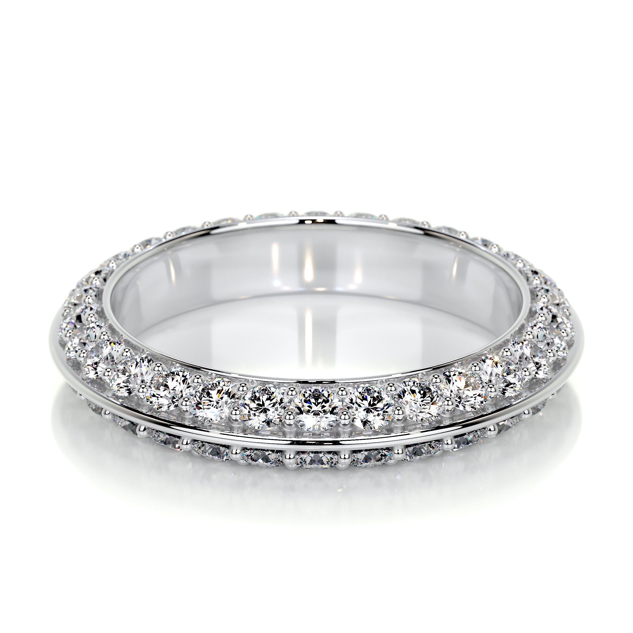 Eliana Lab Grown Diamonds Wedding Ring (0.50 Carat) -14K White Gold (RTS)