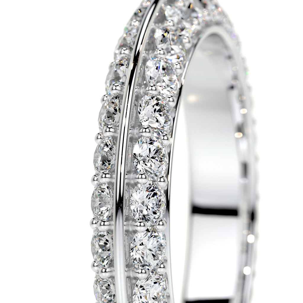 Eliana Lab Grown Diamonds Wedding Ring (0.50 Carat) -14K White Gold (RTS)