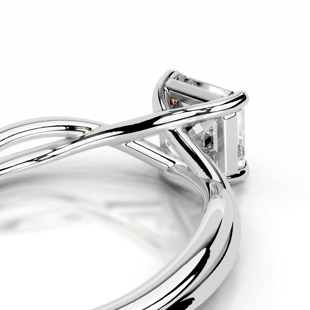 Billie Lab Grown Diamond Ring - 14K White Gold (RTS)