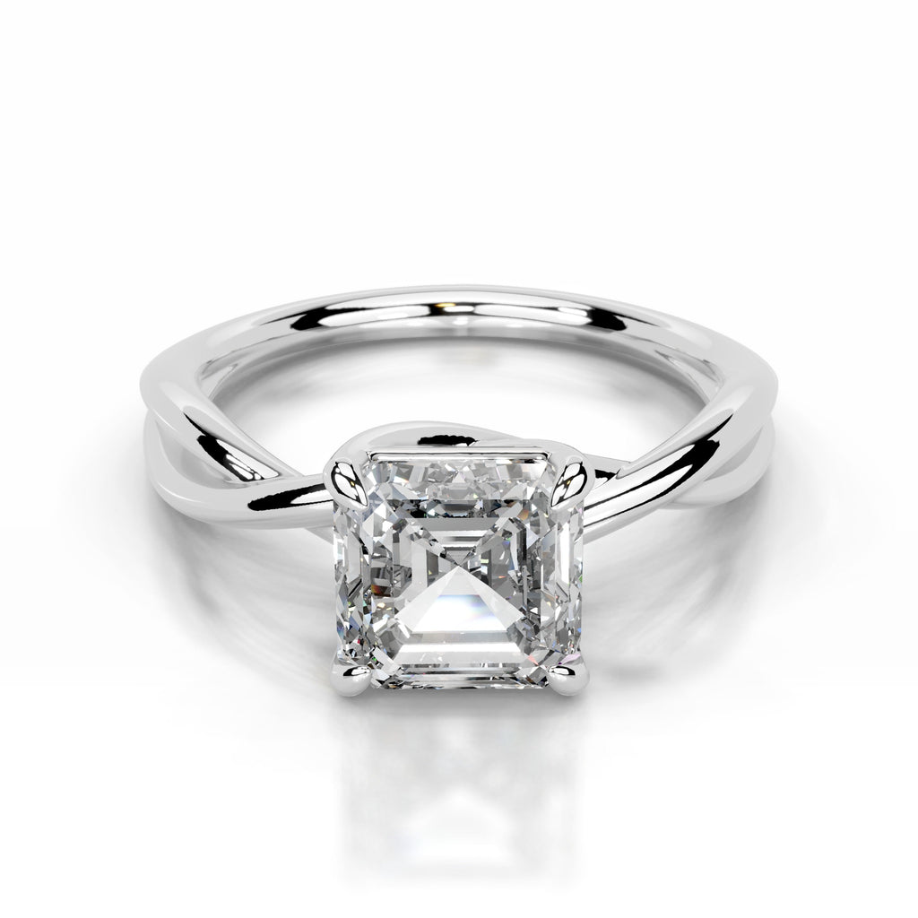 Billie Lab Grown Diamond Ring - 14K White Gold (RTS)