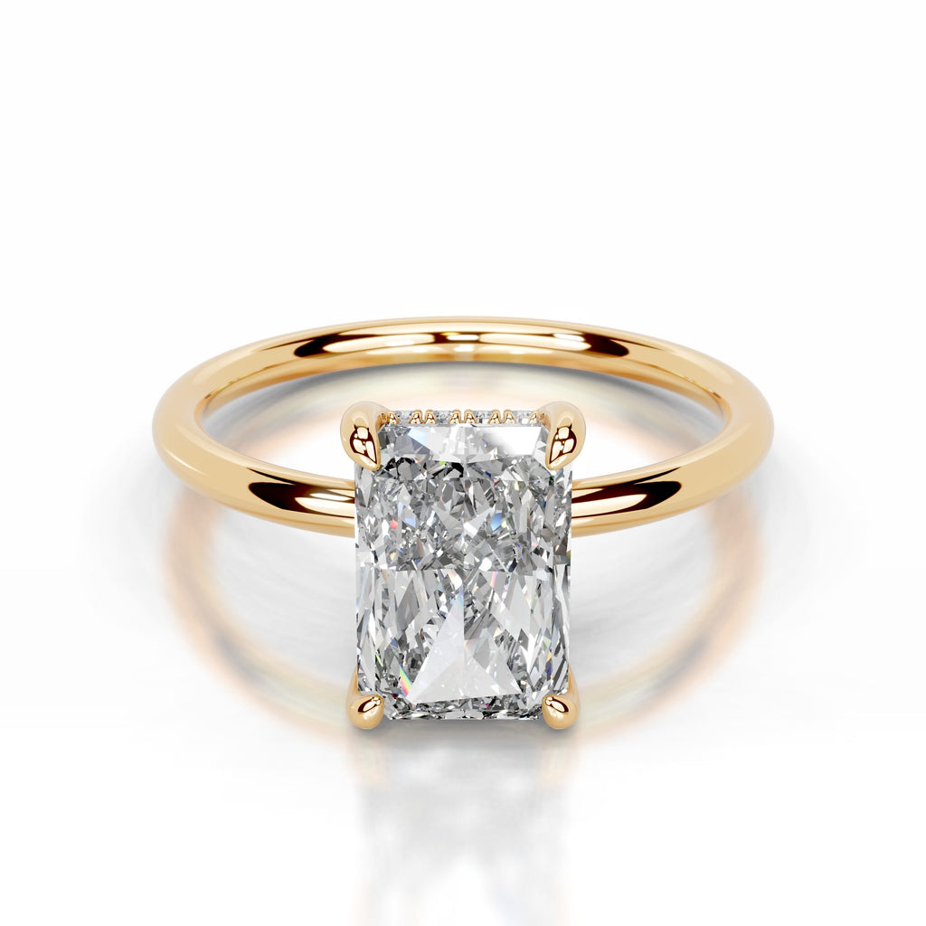 Willow Lab Grown Diamond Ring - 18K Yellow Gold (RTS)